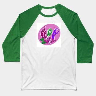 ROC Lilac Baseball T-Shirt